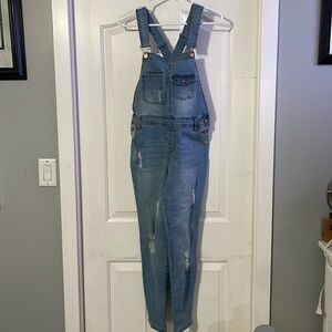 Ci Sono distressed overalls size medium